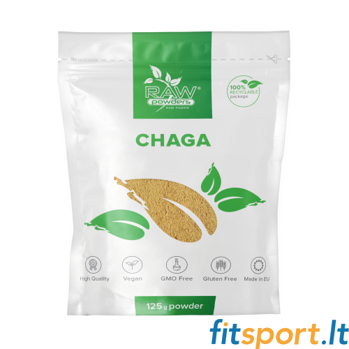 Raw Powders Chaga mushroom powder (125 g) 